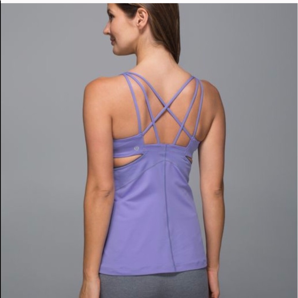 💜Lululemon Exquisite Tank -Black Size 6